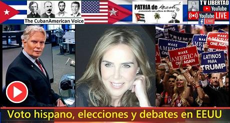 Voto hispano elecciones y debates en EEUU