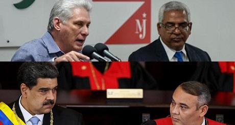 el oprobio que llaman justicia en cuba venezuela bolivia y nicaragua