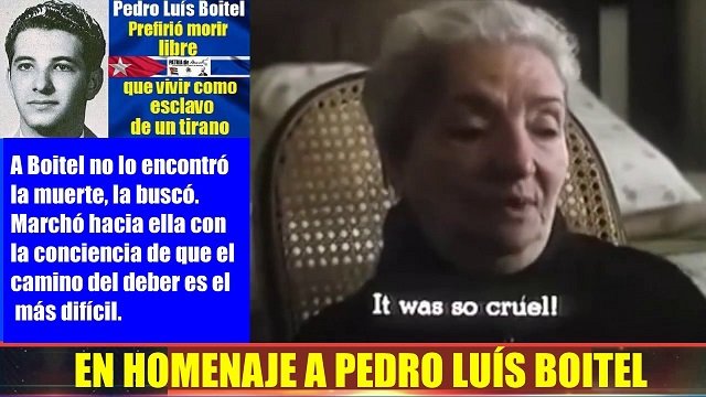 En homenaje a Pedro Luís Boitel