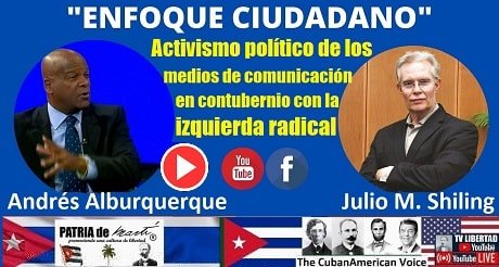 Activismo politico de los medios de comunicacion contubernio con la izquierda