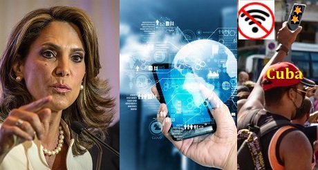 Congresista Salazar presenta operación starfall para restaurar internet en casos como el de Cuba