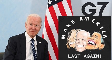 El desastroso viaje de Biden a Europa