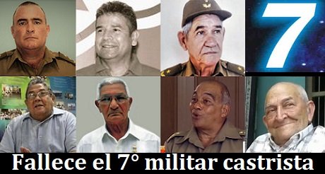 Fallece el septimo militar del regimen comunista