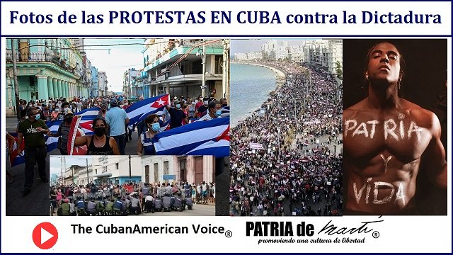 Fotos de las PROTESTAS EN CUBA contra la dictadura