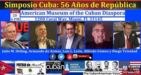 Invitación Simposio Cuba: 56 Años de República