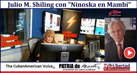 Julio M Shiling con Ninoska en Mambi
