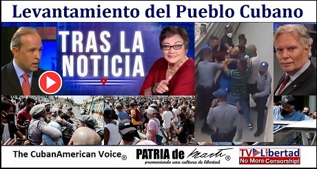 Levantamiento del pueblo cubano contra el régimen castrista