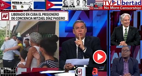 Liberan prisionero político Mitzael Diaz Paseiro