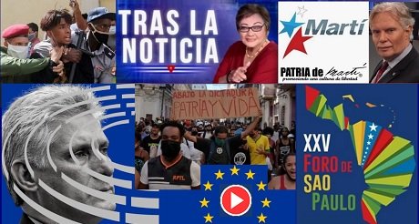 Maniobras castristas ante condenas internacionales, el 11 de Julio y Foro de Sao Paulo