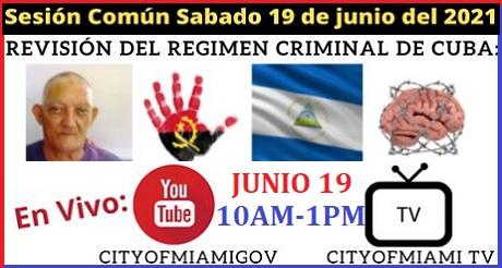 Revision del regimen criminal de Cuba