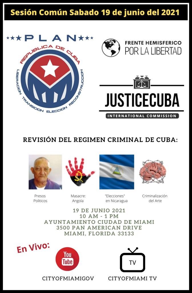 Sesion comun sabado 19 junio 2021