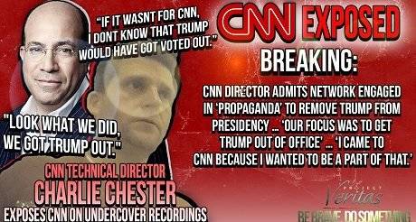 Trump Project Veritas demostro violaciones electorales de CNN