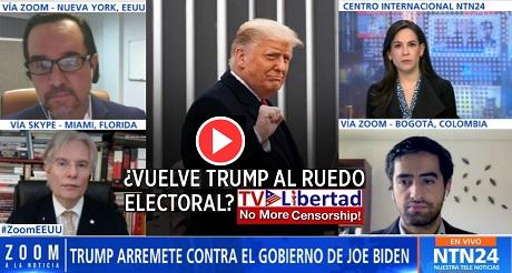 Vuelve Trump al ruedo electoral
