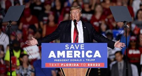 acto masivo de trump en florida