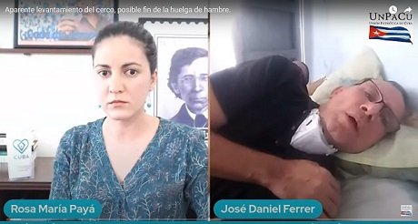 aparente levantamiento del cerco policial fin de la huelga de UNPACU