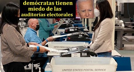democratas tienen miedo de auditorias electorales