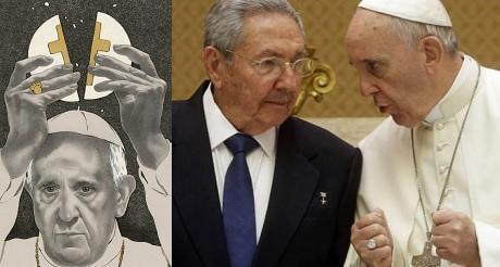 el papa francisco globalista suprimiendo la herencia de la iglesia catolica