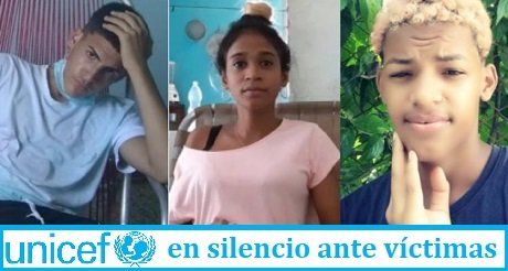 unicef en silencio ante victimas adolescentes del 11julio en cuba