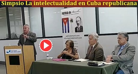Luis de la Paz Simposio La Intelectualidad en Cuba Republicana