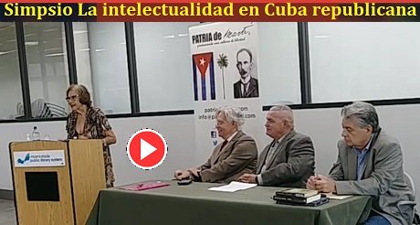 Rosa Leonor Whitmarsh Simposio La Intelectualidad en Cuba Republicana