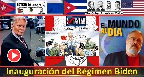 Inauguracion del Regimen de Biden Fraude y Corrupcion