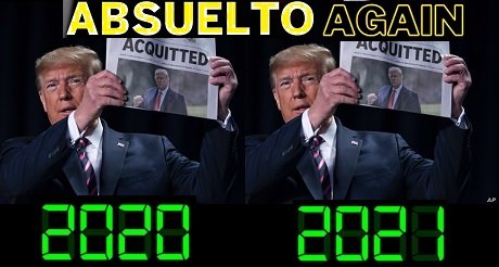 Trump absuelto again