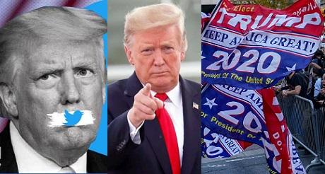 Trump le asegura a mitad del pais que busca otras plataformas