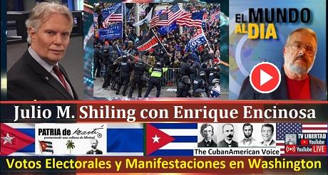 Votos Electorales y Manifestaciones en Washington