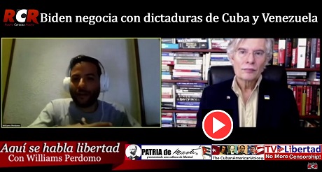 Biden negocia con dictaduras de Cuba y Venezuela