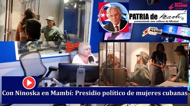 Con Ninoska en Mambi Presidio politico de mujeres cubanas