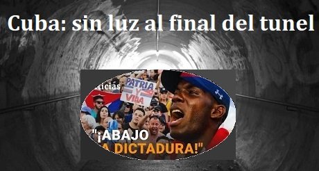 Cuba: sin luz al final del tunel