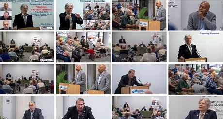 Fotos del Simposio Putinismo: la meta del castrismo