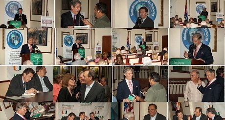 Fotos de la presentación del libro Ditaduras y sus paradigmas I