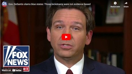 Gov DeSantis slams blue states Those lockdowns were not evidence based