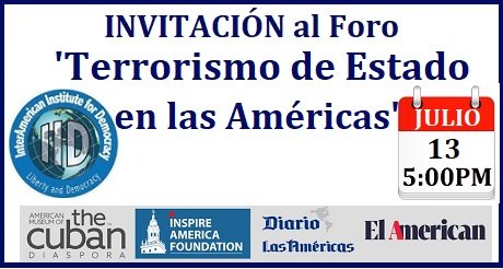 Incitación Foro 'Educación y adoctrinamiento en las Américas'