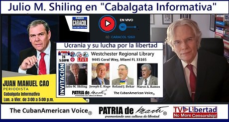 Julio M Shiling en Cabalgata Informativa con Juan Manuel Cao