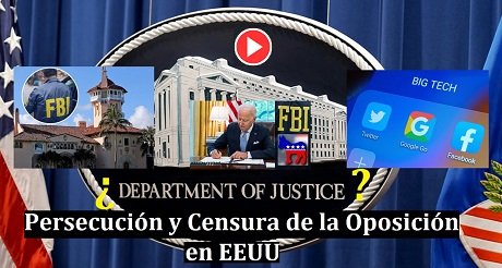 Persecución y censura a la oposición en EE.UU.