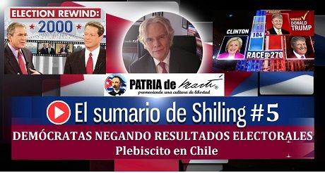 DEMÓCRATAS NEGANDO RESULTADOS DE LAS ELECCIONES y Plebiscito en Chile