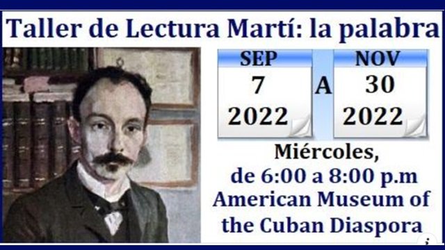 Taller de lectura Marti: la palabra