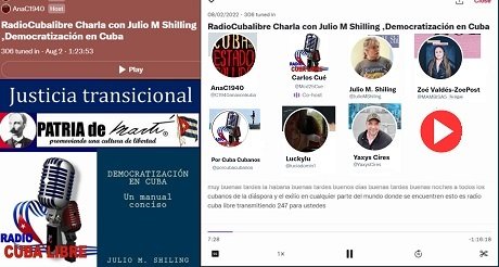 radiocubalibre charla con julio m shilling democratizacion en cuba justicia transicional