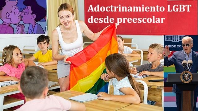 Adoctrinamiento LGBT desde preescolar