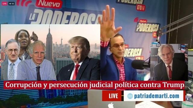 Corrupcion y persecucion politico judicial contra Trump