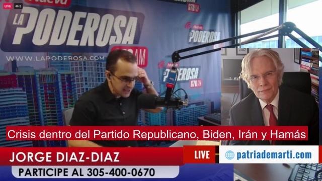 Crisis dentro del partido republicano, Biden, Irán y Hamás