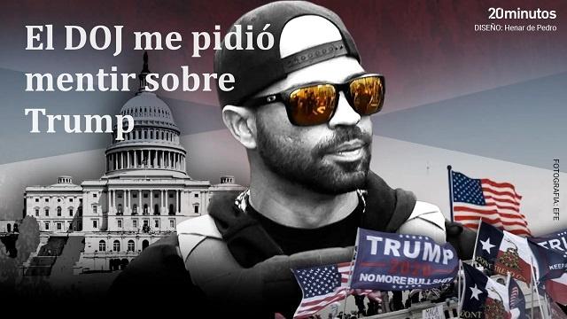 DOJ pidio que Tarrio mintiera sobre Trump