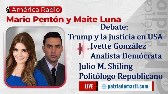 Debate Trump y la justicia en USA