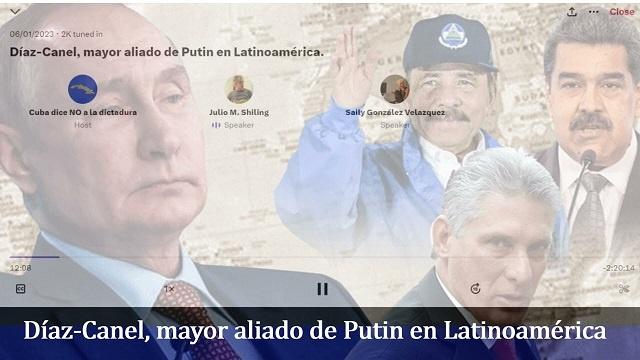 Díaz-Canel, mayor aliado de Putin en Latinoamérica