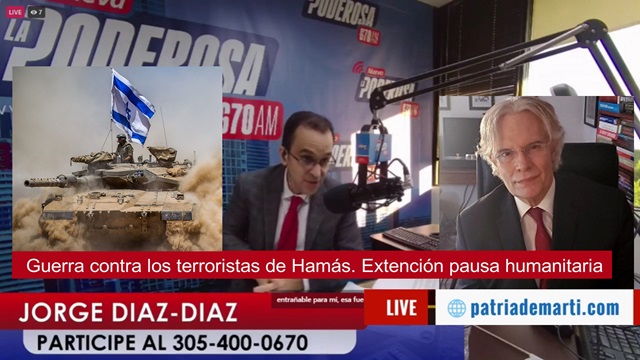 Guerra contra terroristas de Hamás y extención de la pausa humanitaria