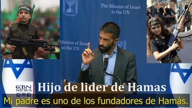 Hijo de lider de Hamas describe los objetivos del grupo terrorista