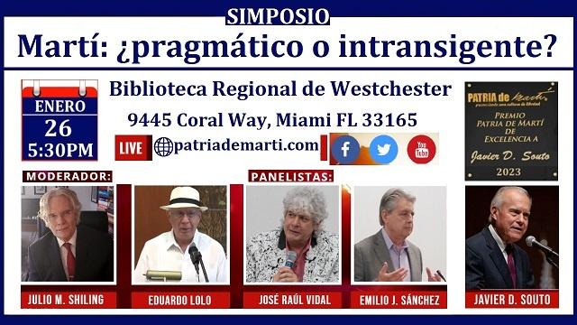 Invitacion Simposio Marti pragmatico o intransigente