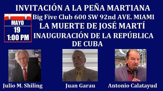 Invitacion a La Peña Martiana
